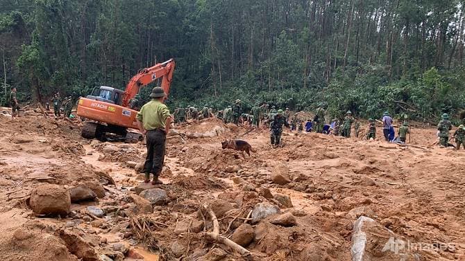 Vietnam landslide